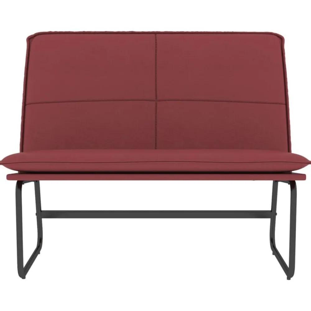 Bankje 100x75x76 cm kunstleer>vidaXL Best