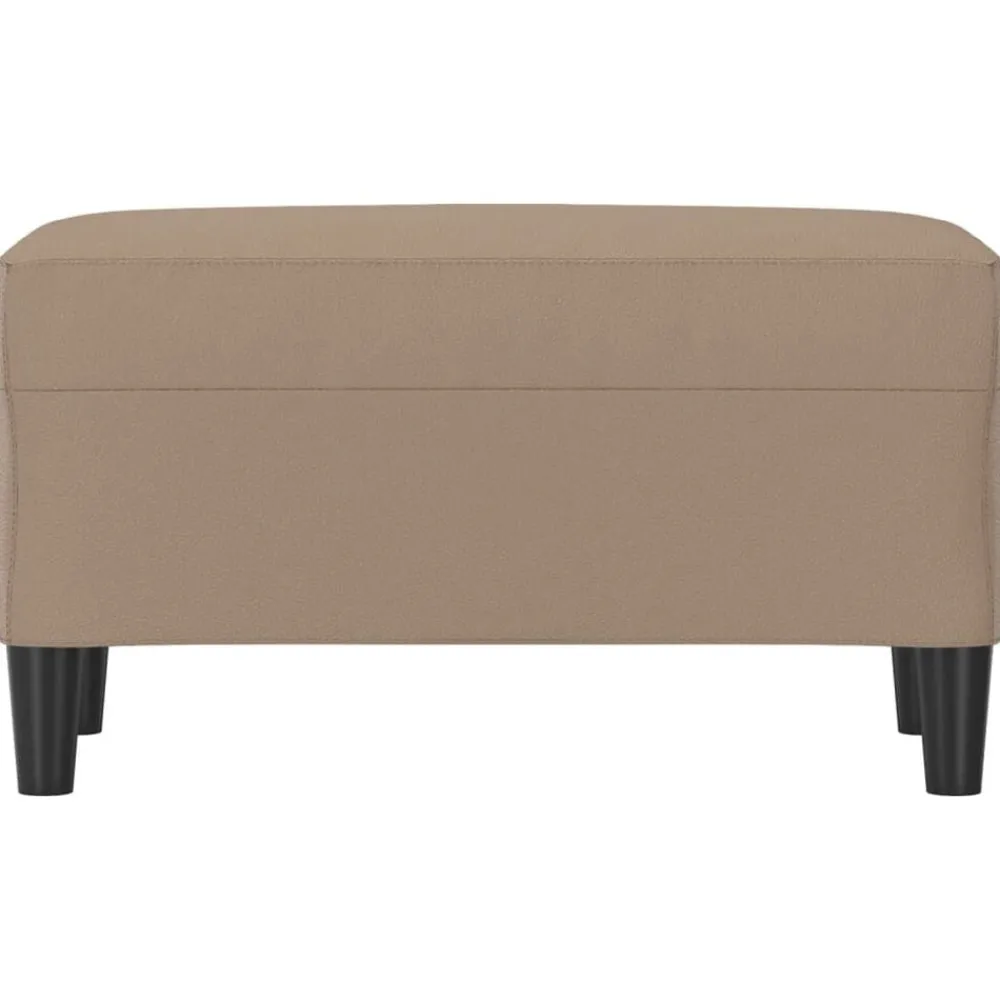 Bankjes*vidaXL Bankje 70x35x41 cm kunstleer kleurig Cappuccino