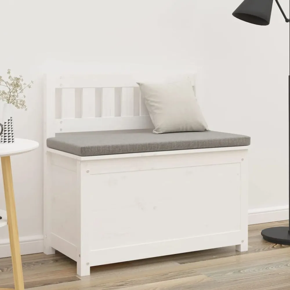 Bankje 80x41x77 cm massief grenenhout>vidaXL New