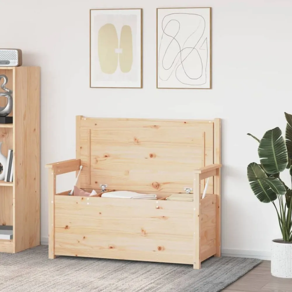 Bankje 112,5x51,5x96,5 cm massief grenenhout>vidaXL Online