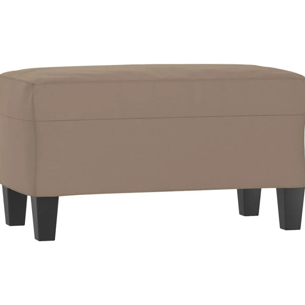 Bankjes*vidaXL Bankje 70x35x41 cm microvezelstof Taupe