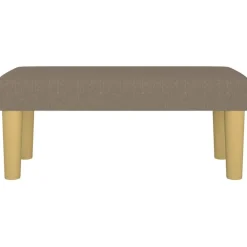 Bankjes*vidaXL Bankje 70x30x30 cm stof Taupe