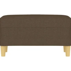 Bankjes*vidaXL Bankje 70x35x41 cm stof Bruin