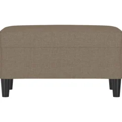 Bankjes*vidaXL Bankje 70x35x41 cm stof Taupe