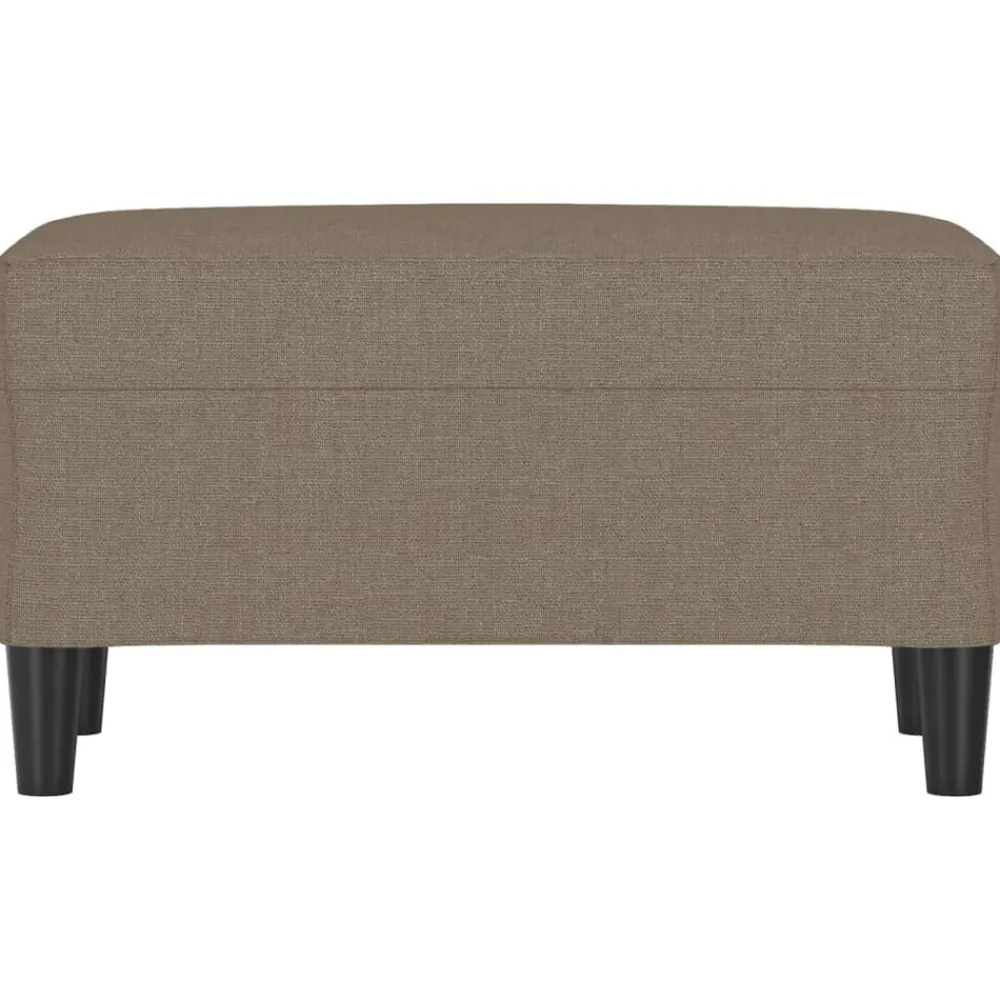 Bankjes*vidaXL Bankje 70x35x41 cm stof Taupe