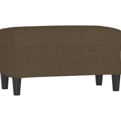Bankjes*vidaXL Bankje 70x35x41 cm stof Bruin