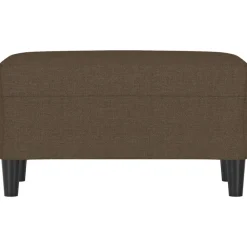 Bankjes*vidaXL Bankje 70x35x41 cm stof Bruin