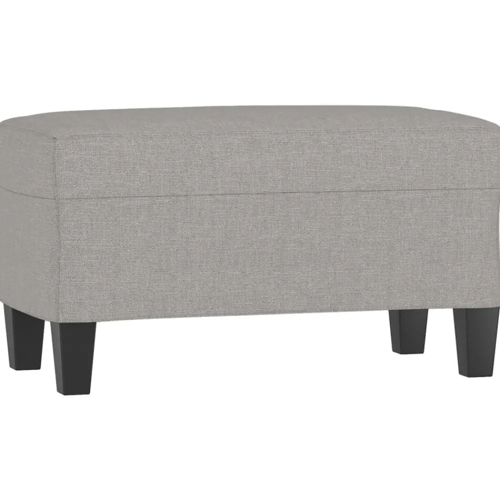 Bankje 70x35x41 cm stof>vidaXL Outlet