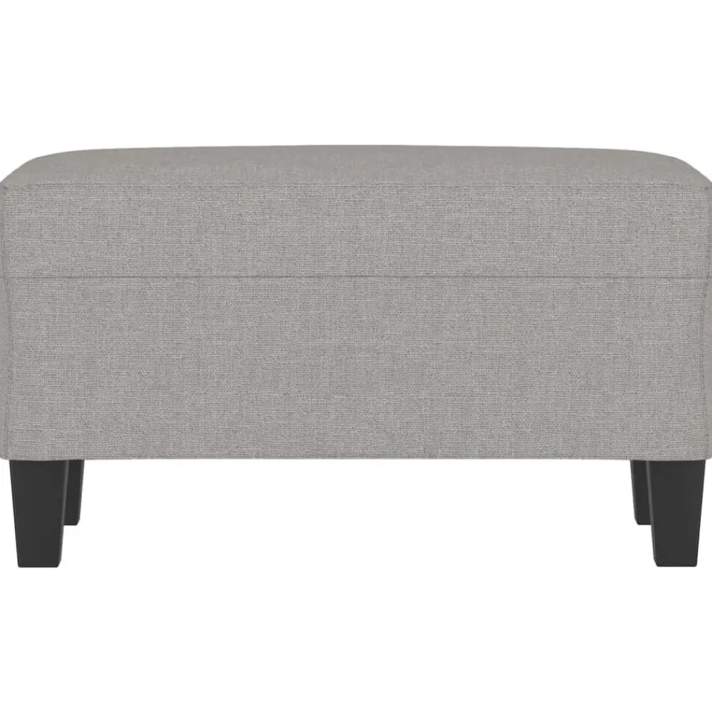 Bankje 70x35x41 cm stof>vidaXL Outlet