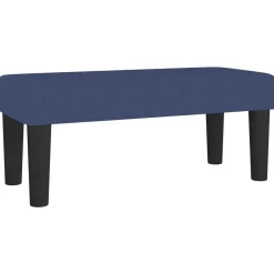 Bankjes*vidaXL Bankje 70x30x30 cm stof Blauw