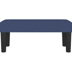 Bankjes*vidaXL Bankje 70x30x30 cm stof Blauw