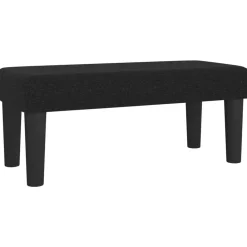Bankjes*vidaXL Bankje 70x30x30 cm stof Zwart