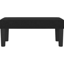Bankjes*vidaXL Bankje 70x30x30 cm stof Zwart