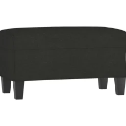 Bankjes*vidaXL Bankje 70x35x41 cm stof Zwart