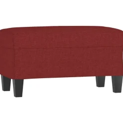 Bankjes*vidaXL Bankje 70x35x41 cm stof Wijnrood
