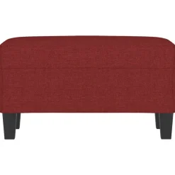 Bankjes*vidaXL Bankje 70x35x41 cm stof Wijnrood