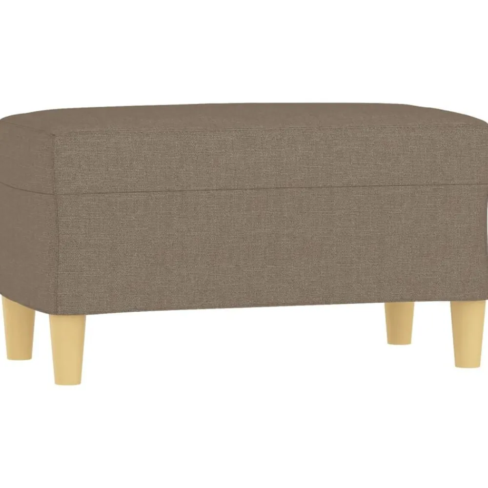 Bankjes*vidaXL Bankje 70x35x41 cm stof Taupe