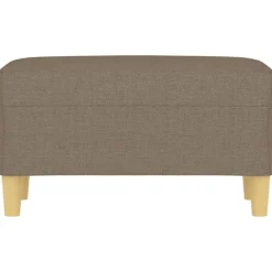 Bankjes*vidaXL Bankje 70x35x41 cm stof Taupe