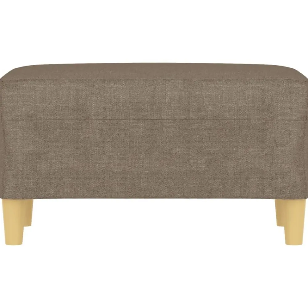 Bankjes*vidaXL Bankje 70x35x41 cm stof Taupe