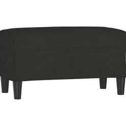 Bankjes*vidaXL Bankje 70x35x41 cm stof Zwart