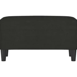 Bankjes*vidaXL Bankje 70x35x41 cm stof Zwart