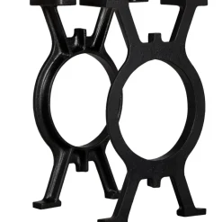 Bankpoten 2 st O-frame gietijzer>vidaXL Discount