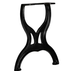 Tafelaccessoires*vidaXL Bankpoten 2 st X-frame gietijzer