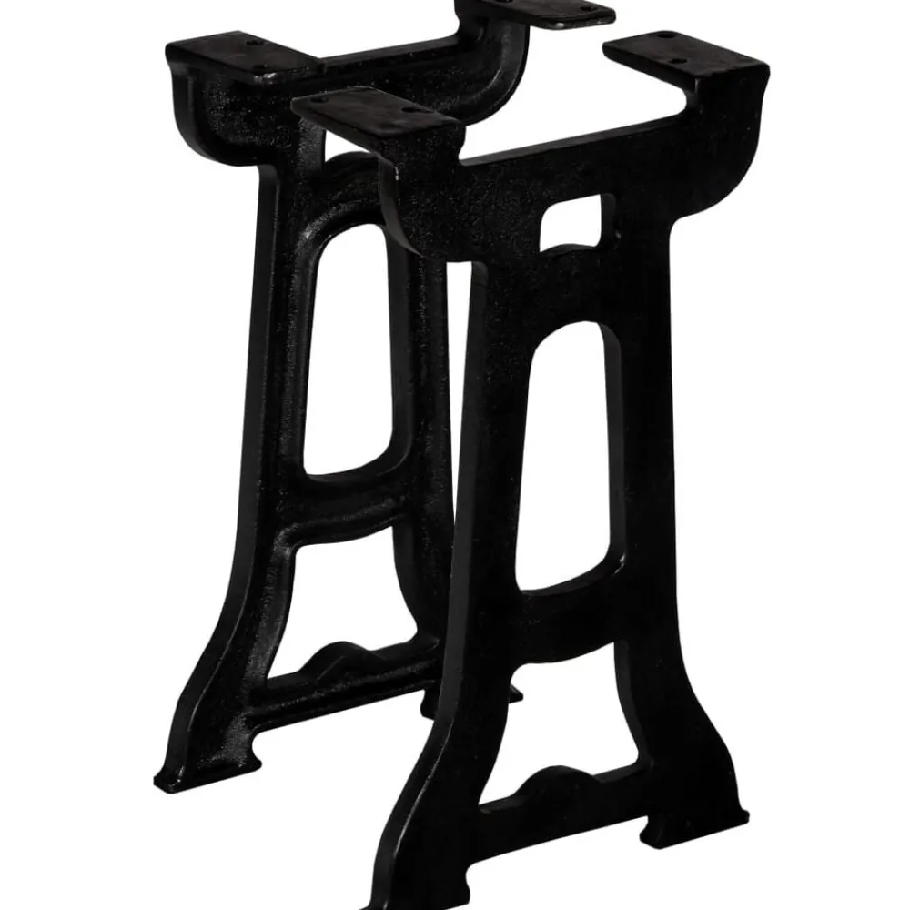 Tafelaccessoires*vidaXL Bankpoten 2 st Y-frame gietijzer