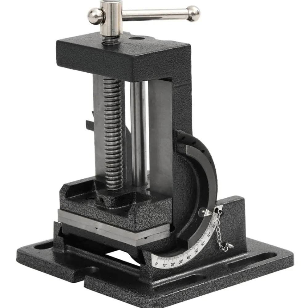 Gereedschap*vidaXL Bankschroef kantelbaar handmatig 110 mm