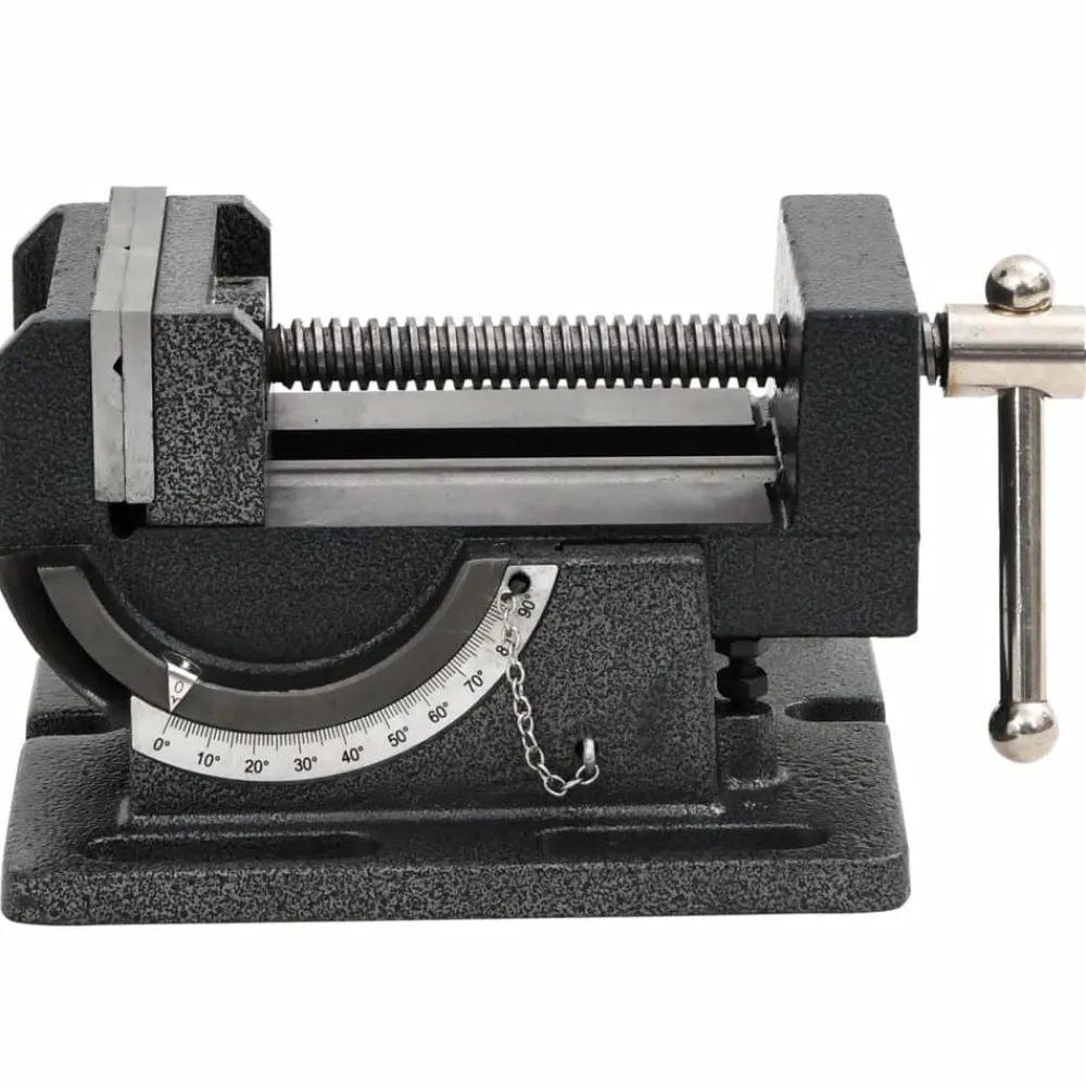 Gereedschap*vidaXL Bankschroef kantelbaar handmatig 110 mm