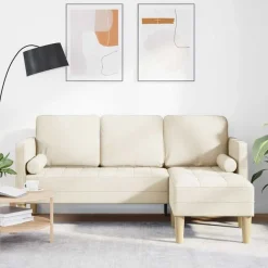 Bankstel met kussen Polyester>vidaXL Online