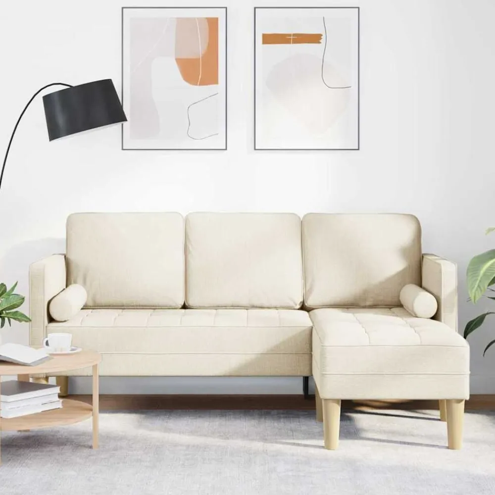 Bankstel met kussen Polyester>vidaXL Online