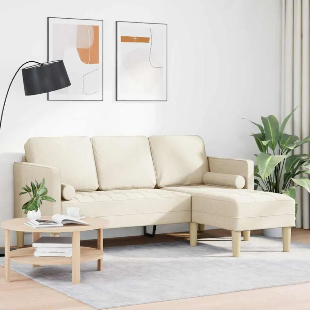 Bankstel met kussen Polyester>vidaXL Online