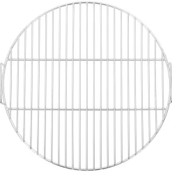 Barbecuerooster met handgrepen rond Ø44,5 cm 304 roestvrijstaal><noscript><img width=