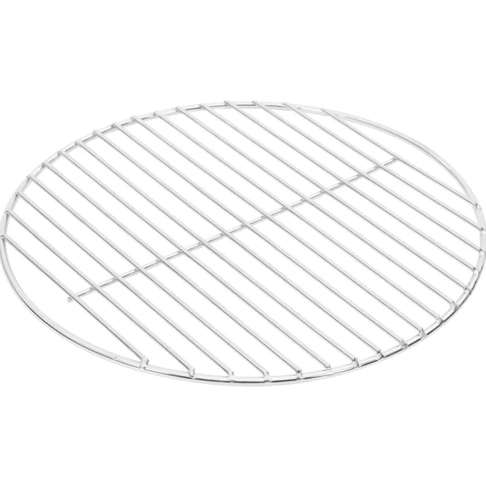 Keuken & Eetkamer*vidaXL Barbecuerooster rond Ø34,5 cm 304 roestvrij staal