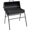 Barbecuevat met 2 kookroosters 80x95x90 cm staal zwart>vidaXL New