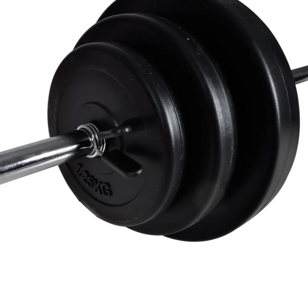 Barbell- en dumbbellset 30,5 kg>vidaXL