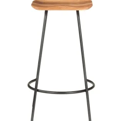 Stoelen*vidaXL Barkrukken 2 st massief acaciahout