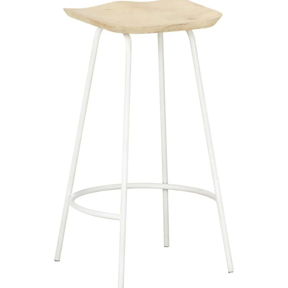 Barkrukken 2 st massief mangohout>vidaXL Outlet