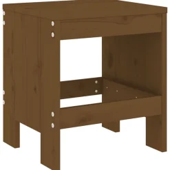 Barkrukken 2 st 40x36x45 cm massief grenenhout honingbruin><noscript><img width=