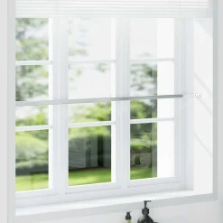 Bouwmaterialen*vidaXL Barrièrestang verstelbaar 710-1200 mm