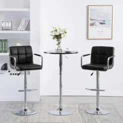 Barstoelen 2 st kunstleer>vidaXL Clearance