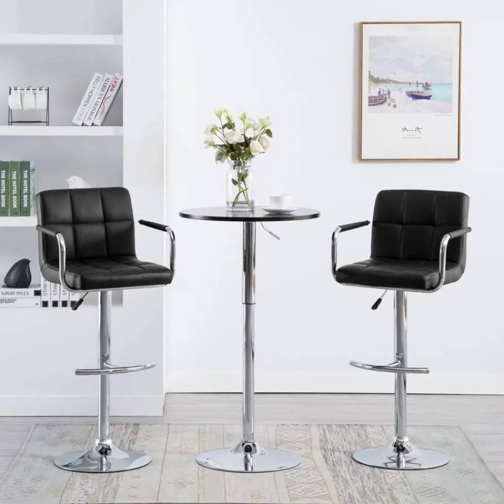 Barstoelen 2 st kunstleer>vidaXL Clearance