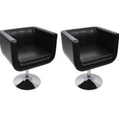 Barstoelen 2 st kunstleer>vidaXL Discount