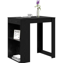 Bartafel met lade 102 x 70 x 103,5 cm Bewerkt hout><noscript><img width=
