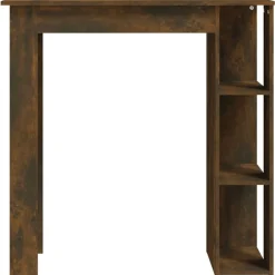 Bartafel met schap 102x50x103,5 cm bewerkt hout><noscript><img width=