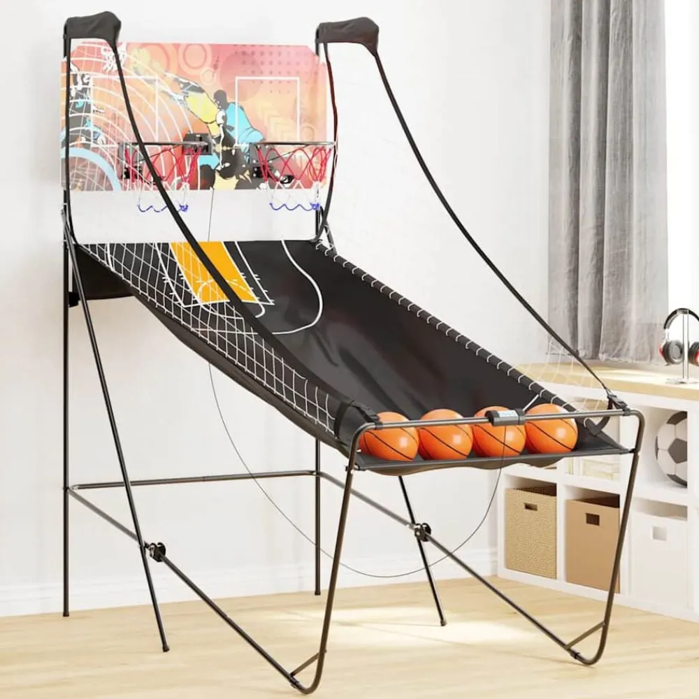 Basketbal arcade met 4 ballen voor 2 spelers>vidaXL Best