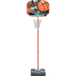 Basketbalset draagbaar verstelbaar 109-141 cm>vidaXL Clearance
