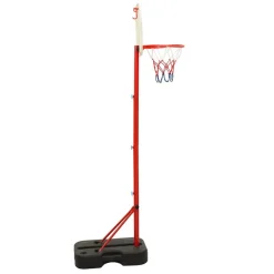 Speelgoed*vidaXL Basketbalset draagbaar verstelbaar 138,5-166 cm