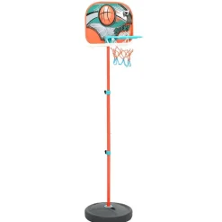 Basketbalset draagbaar verstelbaar 133-160 cm>vidaXL New